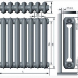 Kolik váží jeden díl litinové baterie